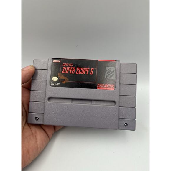 Super Scope 6 ( Super Nintendo, 1991 ) SNES Cartridge Only Cleaned & Tested - Picture 1 of 4